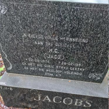JACOBS H.C. 1974-1997