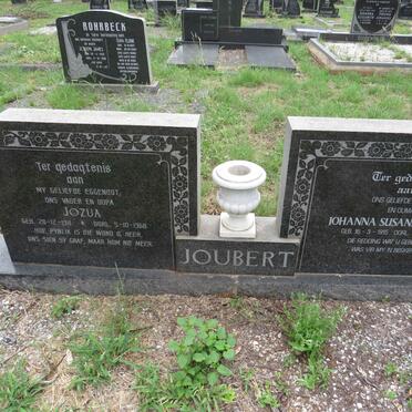 JOUBERT Jozua 1911-1968 & Johanna Susanna Sophia 1915-2004