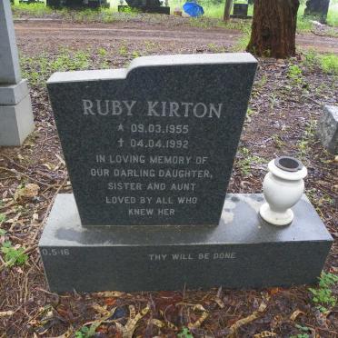 KIRTON Ruby 1955-1992