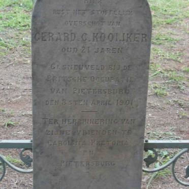 KOOIJKER Gerard C. -1901