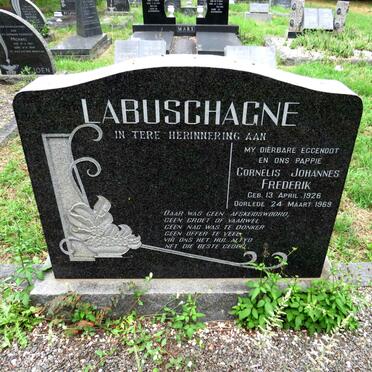 LABUSCHAGNE Cornelis Johannes Frederik 1926-1969