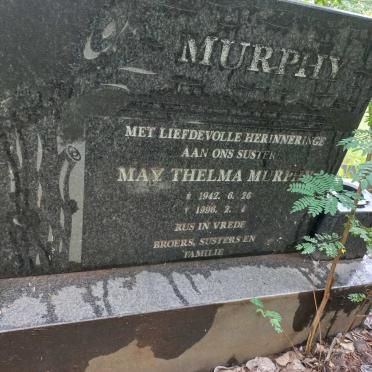 MURPHY May Thelma 1942-1996