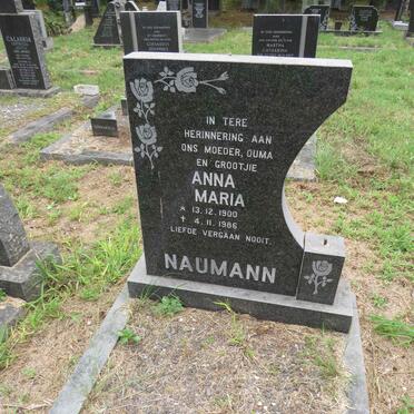 NAUMANN Anna Maria 1900-1986