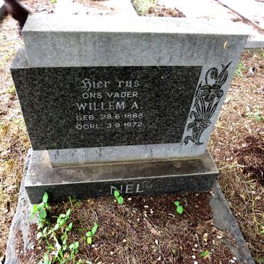 NEL Willem A. 1868-1972