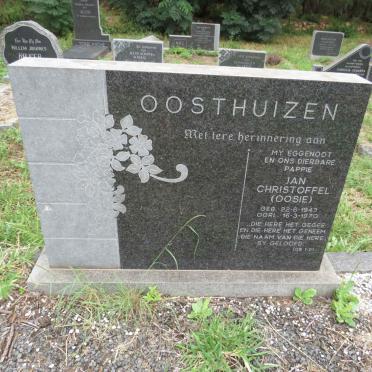 OOSTHUIZEN Jan Christoffel 1943-1970