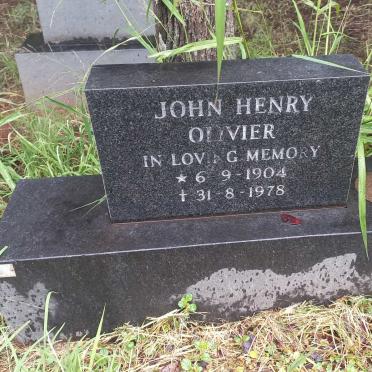 OLIVIER John Henry 1904-1978