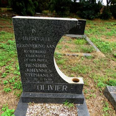 OLIVIER Hendrik Johannes Stephanus 1938-1972
