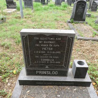 PRINSLOO Pieter 1915-1995 & Cornelia 1925-1998