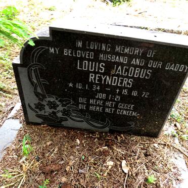 REYNDERS Louis Jacobus 1934-1972