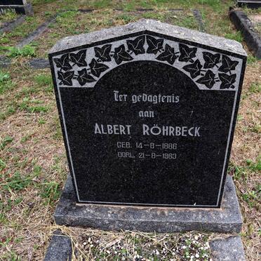 ROHRBECK Albert 1886-1963