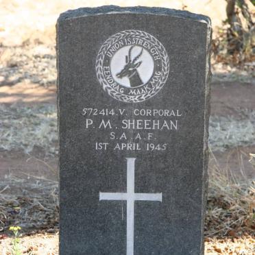 SHEEHAN P.M. -1945