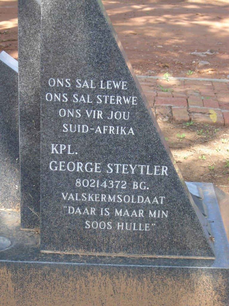 STEYTLER George Louis 1964-1983
