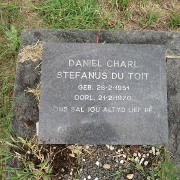 TOIT Daniel Charl Stefanus, du 1951-1970