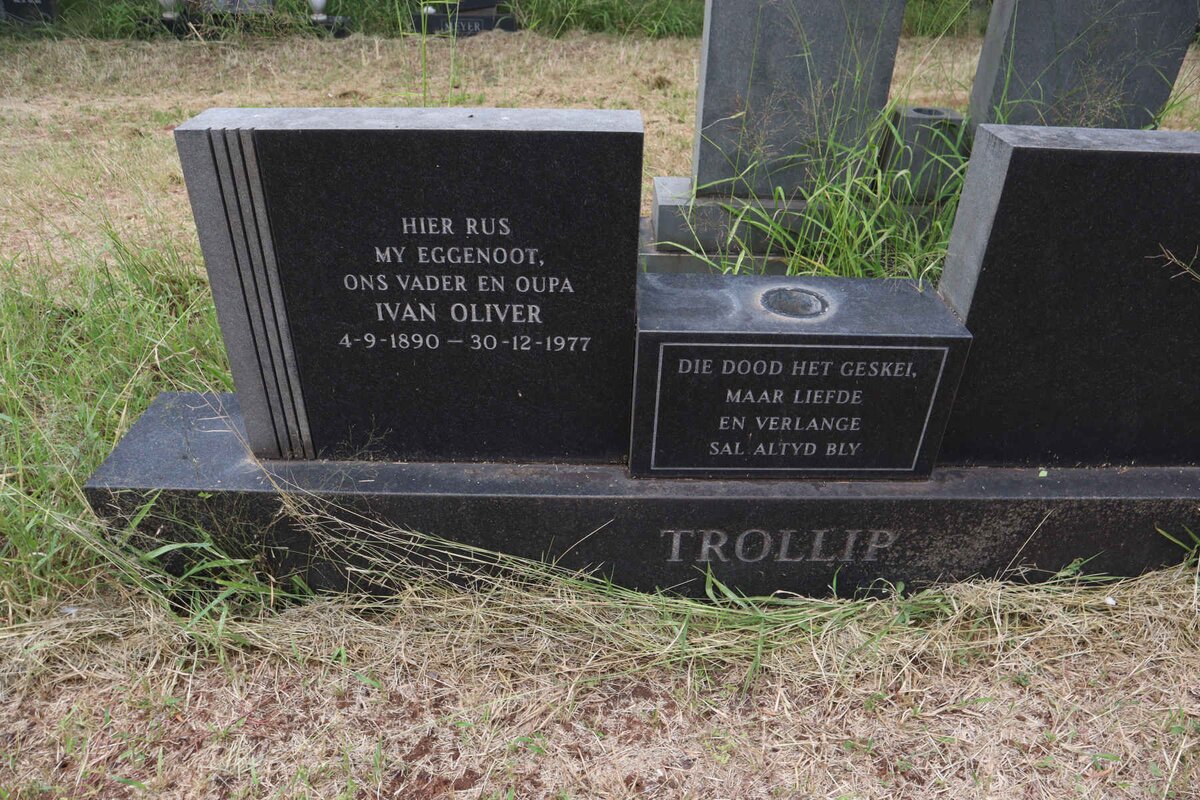 TROLLIP Ivan Oliver 1890-1977