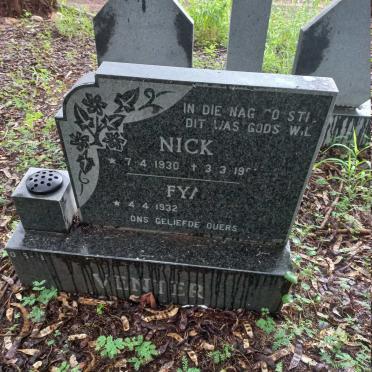 VENTER Nick 1930-19?? & Fya 1932-