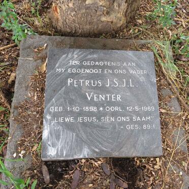 VENTER Petrus J.S.J.L. 1898-1969
