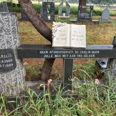 VUUREN Hannes, Jansen van 1949-1999 & Andria 1956- :: JANSEN VAN VUUREN Marius 1980-1999_1