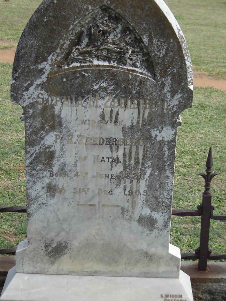 ZEEDERBURG P.R. 1823-1905