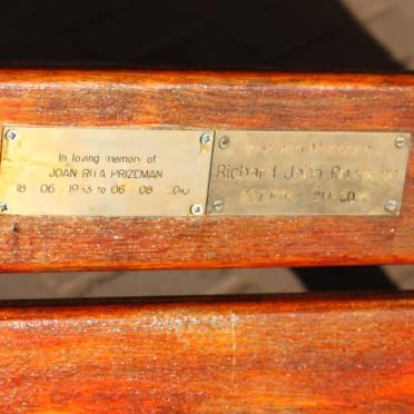 PRIZEMAN Richard John 1936-2006 &amp; Joan Rita 1935-2010