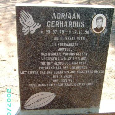 ALBERTYN Adriaan Gerhardus 1979-1998