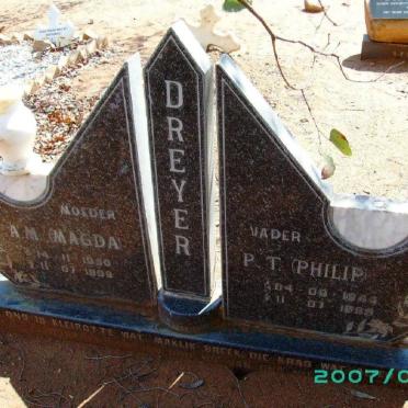 DREYER P.T. 1944-1989 &amp; A.M. 1950-1998