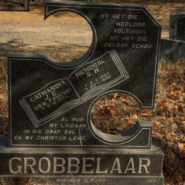 GROBBELAAR Hendrik S.H. 1925-1996 & Catharina J.E. FOUCHE 1924-