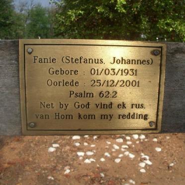 NAUDE Stephanus Johannes 1931-2001