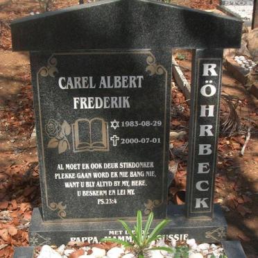 ROHRBECK Carel Albert Frederik 1983-2000