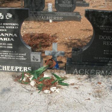 SCHEEPERS Susanna Maria 1959-2008 :: ACKERMANN Dorathea Regina 1939-2002