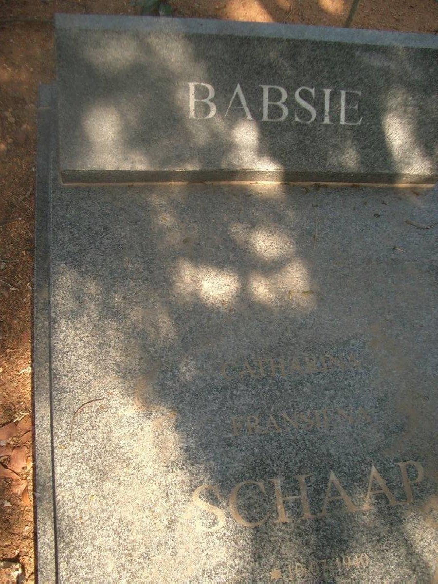 SCHAAP Catharina Fransiena 1940-2003 _2