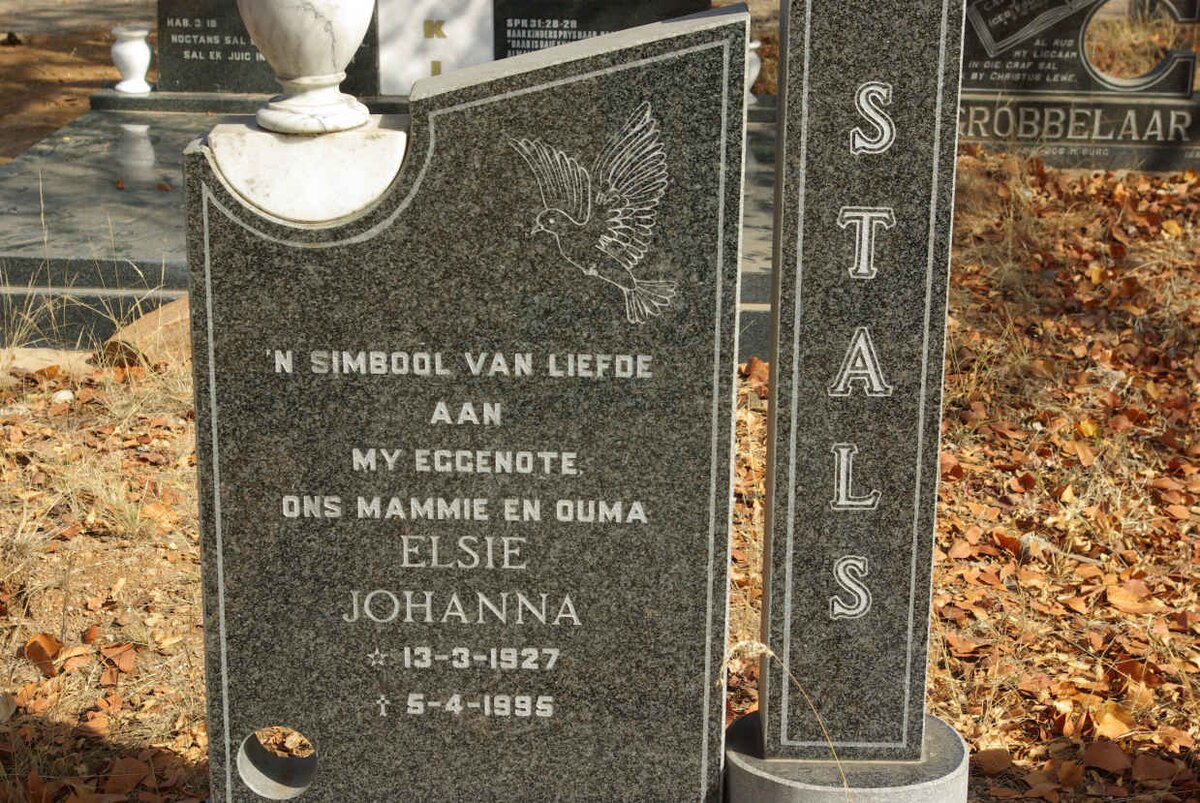 STALS Elsie Johanna 1927-1995