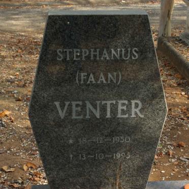 VENTER Stephanus 1950-1995
