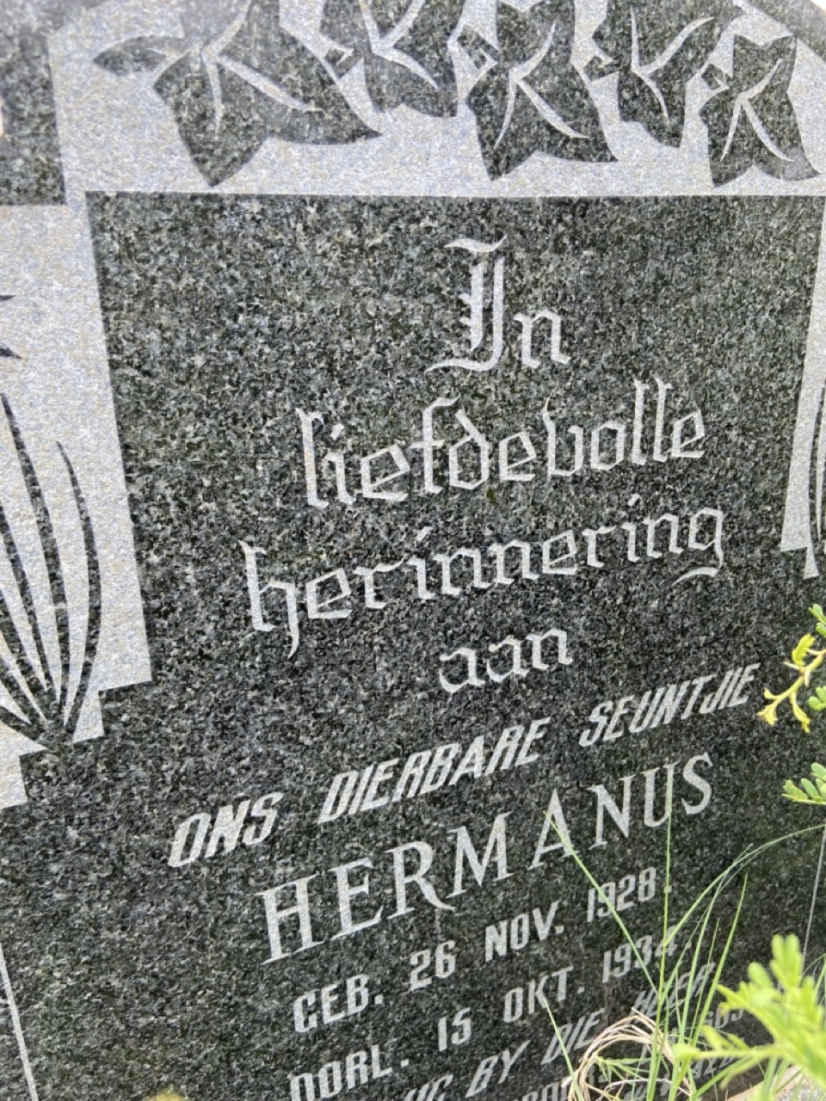 GROENEWALD Hermanus 1928-1934