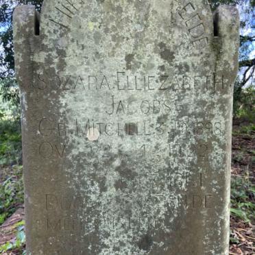 JACOBS Sozara Elliezabeth nee MITCHELL 1898-1922