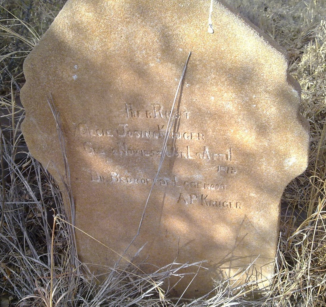 KRUGER Gesie Josina 1852-1913