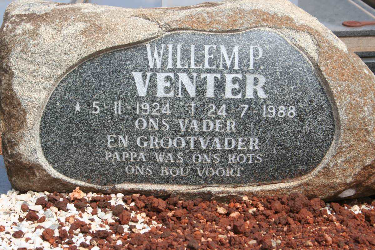 VENTER Willem P. 1924-1988