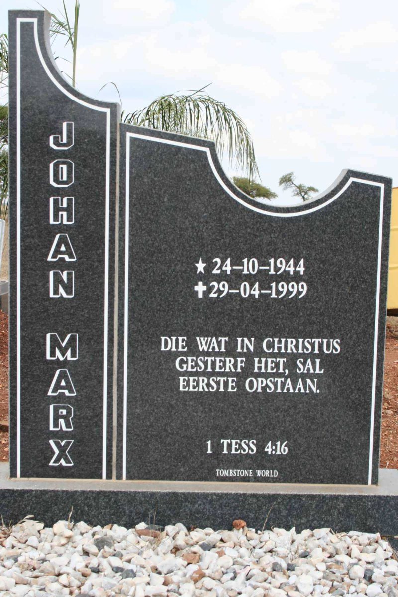 MARX Johan 1944-1999