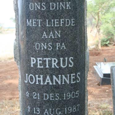NIEUWENHUIZEN Petrus Johannes, Jansen van 1905-1987