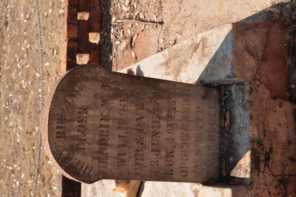 WILLEMSE Hendrik W.J. 1898-1898