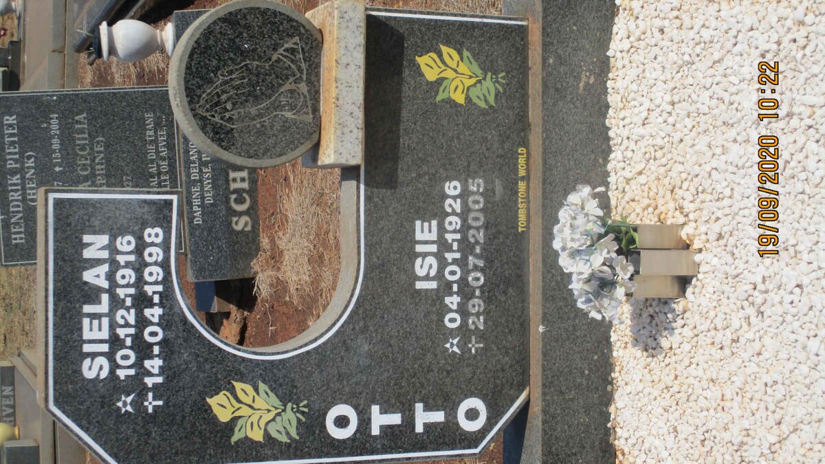 OTTO Sielan 1916-1998 &amp; Isie 1926-2005