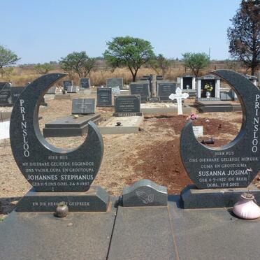 PRINSLOO Johannes Stephanus 1915-1987 &amp; Susanna Josina DE BEER 1922-2003