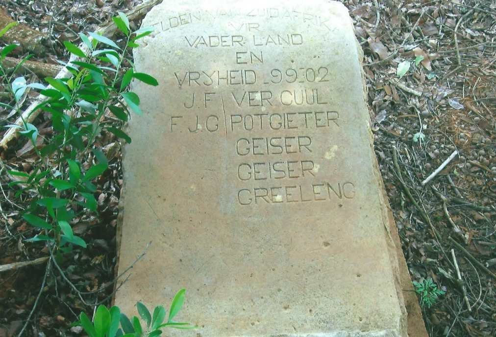 VERCUUL J.F. :: POTGIETER F.G.J. :: GEISER :: GREELING