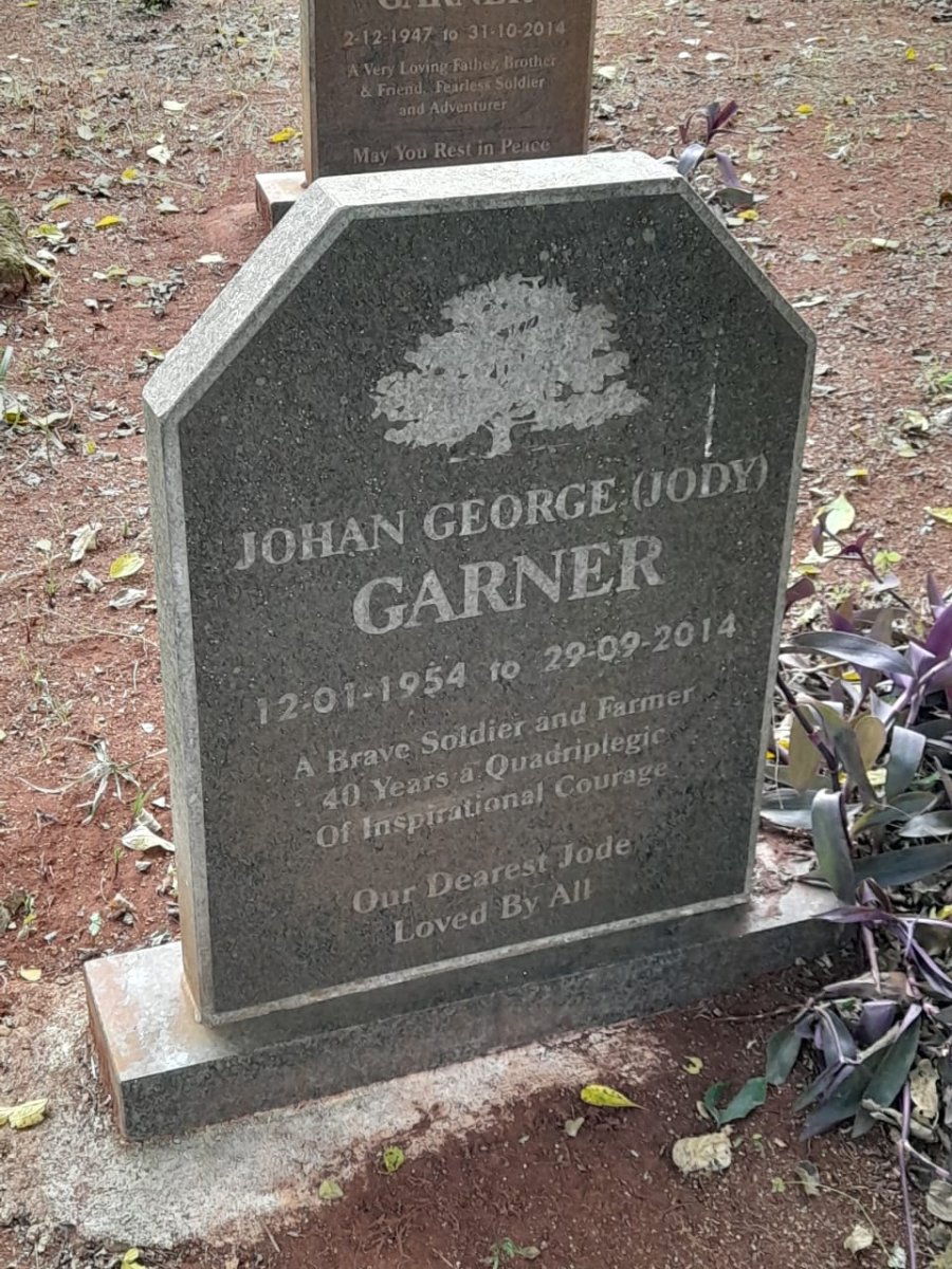 GARNER Johan George 1954-2014