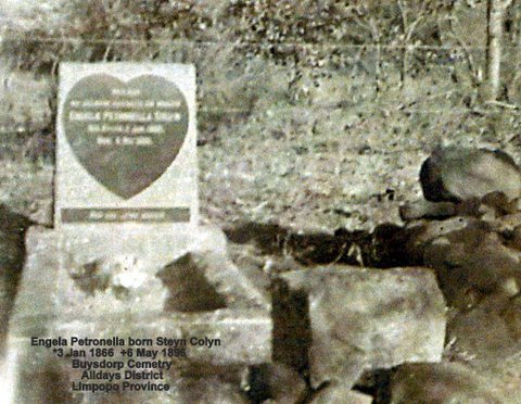COLYN Engela Petronella nee STEYN 1866-1895
