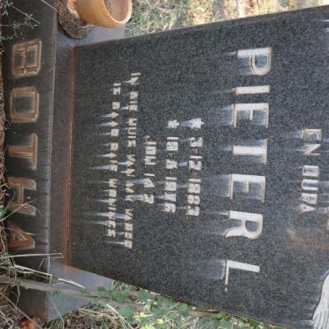 BOTHA Pieter L. 1889-1976