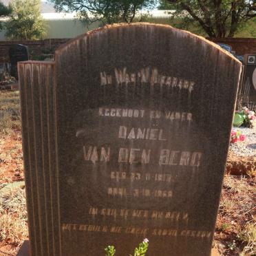 BERG Daniel, van den 1917-1968