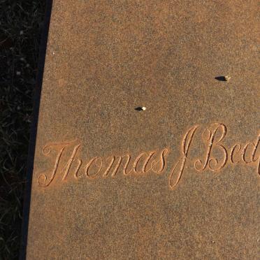 BEDFORD Thomas J. 1906-1968