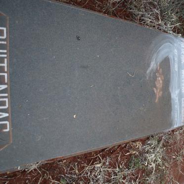 BUITENDAG Frederik Willem Coenraad 1917-1983