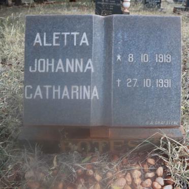 BOTES Aletta Johanna Catharina 1919-1991