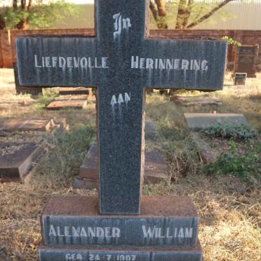 CRAGGS Alexander William 1907-1970